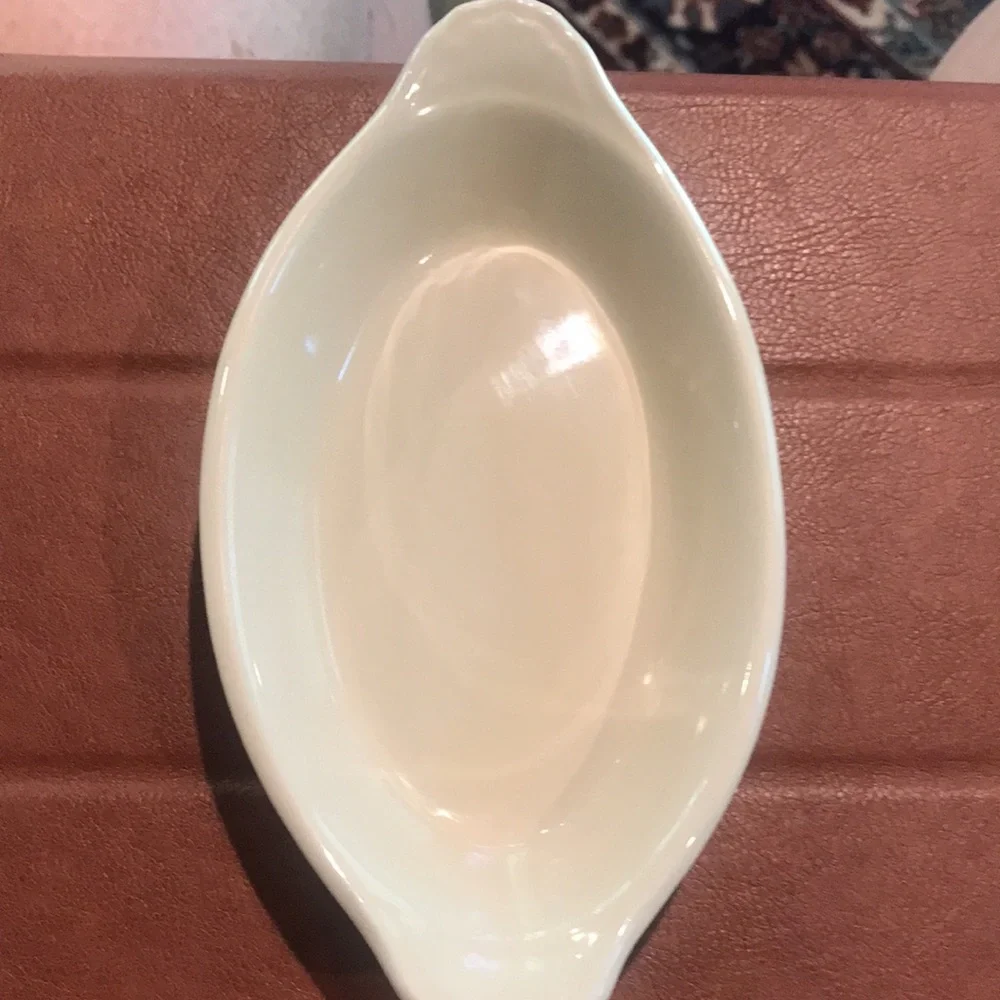 Hall 526 1/2 Small AuGratin Dish Ceramic USA